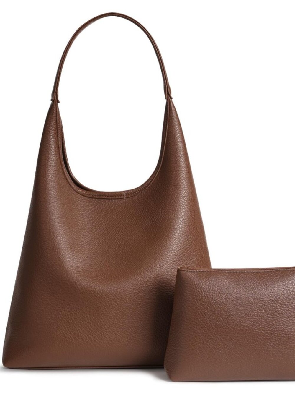 Hobo Bags for Women Large Slouchy Shoulder Bag Vegan Leather Everyday Purse